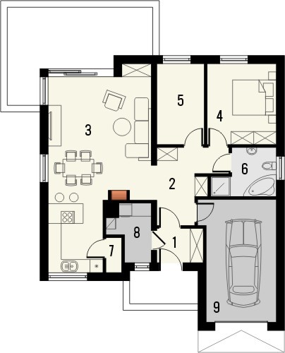 Gotowe projekty domów - poznaj plan pozytywka.