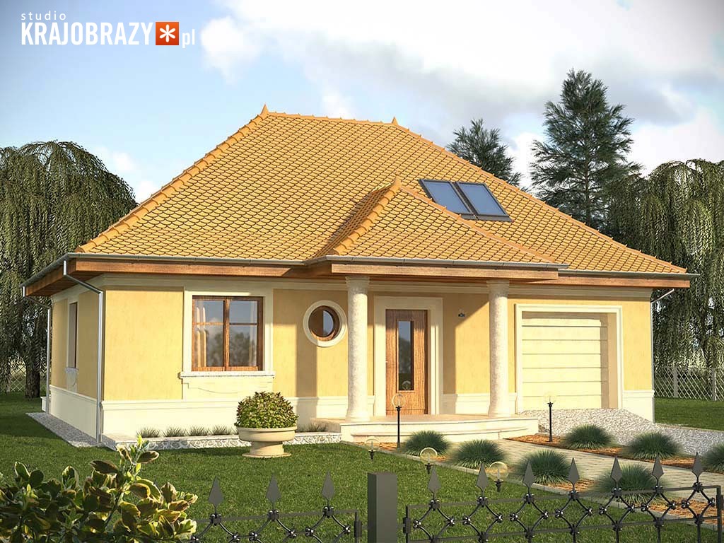 Wyjątkowe projekty domów parterowych.